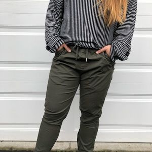 Army Green Camo Joggers